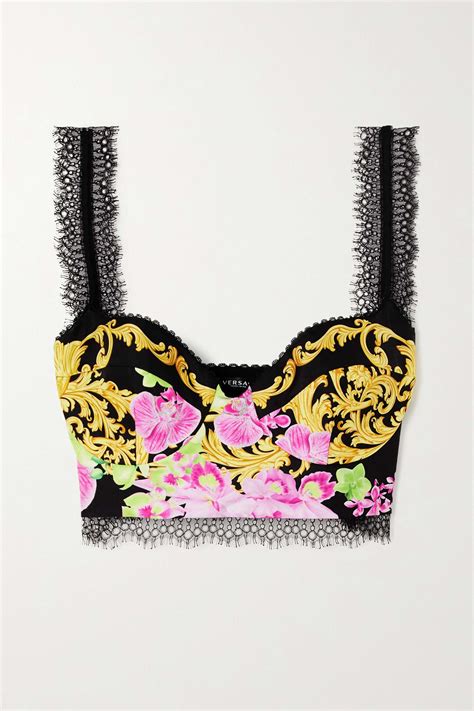 versace bralette